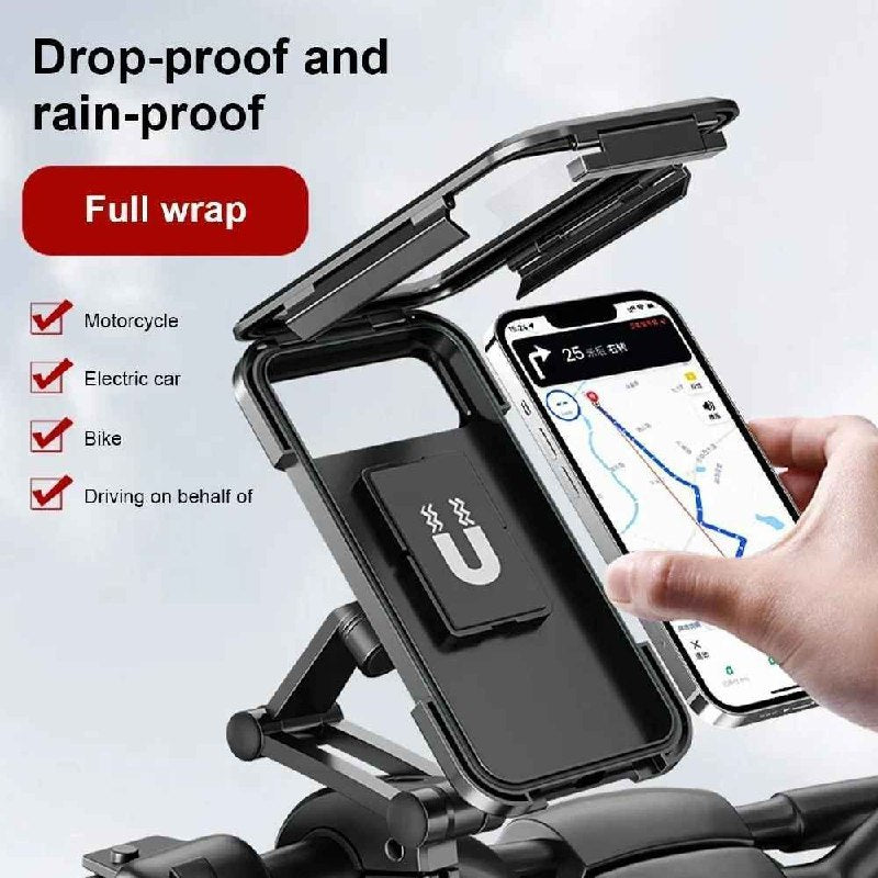 Wtarproof Bike Phone Mount حامل هاتف مقاوم للماء للدراجة