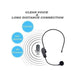 ميكروفون لاسلكي رياضي Microphone sans fil pour instructeur de fitness