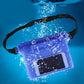 Pochette étanche pour la natation avec ceinture ajustable et protection tactile pour téléphone portable حقيبة سباحة مقاومة للماء مع حزام خصر قابل للتعديل، وغطاء هاتف محمول