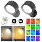 مصباح جداري LED RGB مزود ببطارية قابلة للشحن ومنفذ USB Applique murale LED RGB avec batterie rechargeable