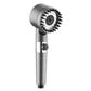 TURBOCHARGED SHOWER HEAD رشاشة دوش رأس دش عالي الضغط مع مرشح مدمج Pommeau de douche haute pression avec filtre intégré Turbocharged Shower Head