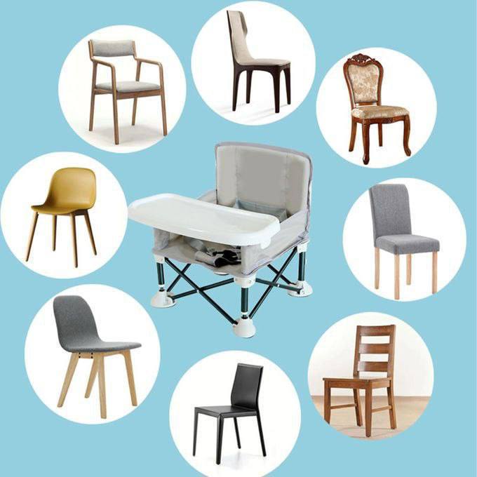 Chaise Haute Bébé Pliante كرسي طعام قابل للطي للأطفال