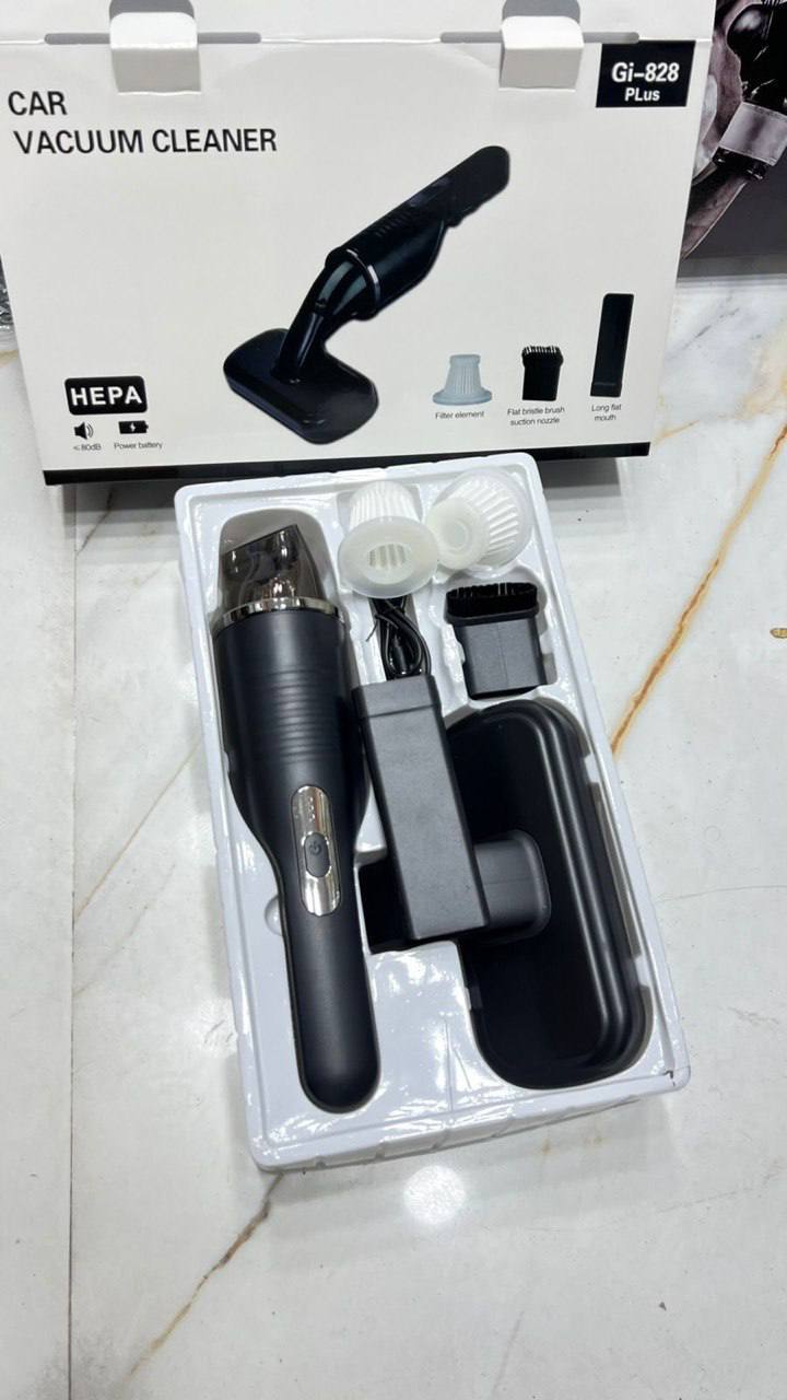 Car Vacuum Cleaner Mini aspirateur portable et rechargeable مكنسة كهربائية صغيرة محمولة وقابلة لإعادة الشحن