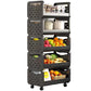 Multi functional mobile storage rack رفوف تخزين متنقل متعدد الوظائف