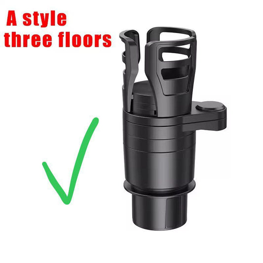 Adaptateur extensible multifonctionnel pour porte-gobelet de voiture, grande capacité