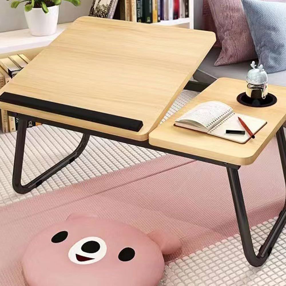 طاولة قابلة للطي محمولة حامل كمبيوتر Table portable pliable Support pour ordinateur