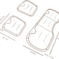 غطاء ووسادة مقعد السيارة Housse Siège Coussin Voiture