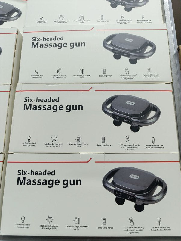 SIX-HEADED Massage Gun