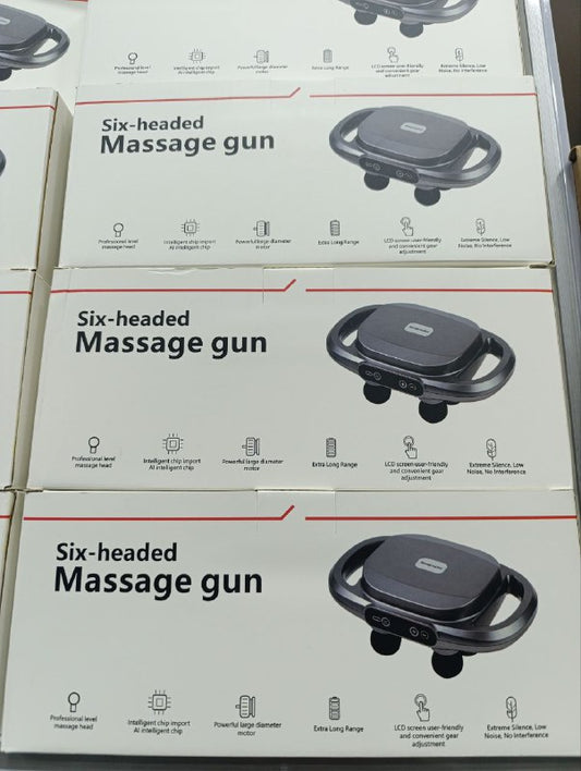 SIX-HEADED Massage Gun