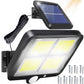 ضوء الجدار الشمسي ضوء ماء الطوارئ Solar sensor light  Lampes solaires d'extérieur avec détecteur de mouvement,128 LED