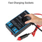 محول جهد كهربائي للسيارة بقدرة 1500 واط مزود بـ 4 منافذ USB، محول طاقة للسيارة Multi-Function Vehicle Inverter Convertisseur de tension de voiture 1500W 4ports USB, Onduleur de Puissance pour Voiture
