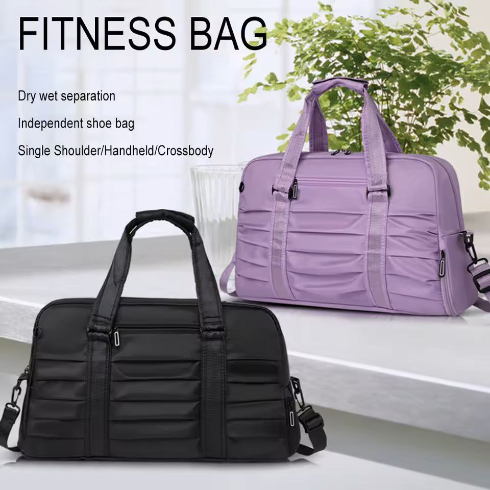 Fitness Bag Sac de sport de voyage portable حقيبة رياضية محمولة خفيفة الوزن ومقاومة للماء
