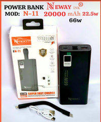 Power bank 20000 MAH PD 66W N-11
