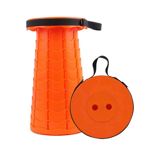Tabouret Télescopique Pliable, Chaise de Pêche et de Camping en Plein Air كرسي قابل للطي والتمديد، كرسي للصيد والتخييم في الهواء الطلق