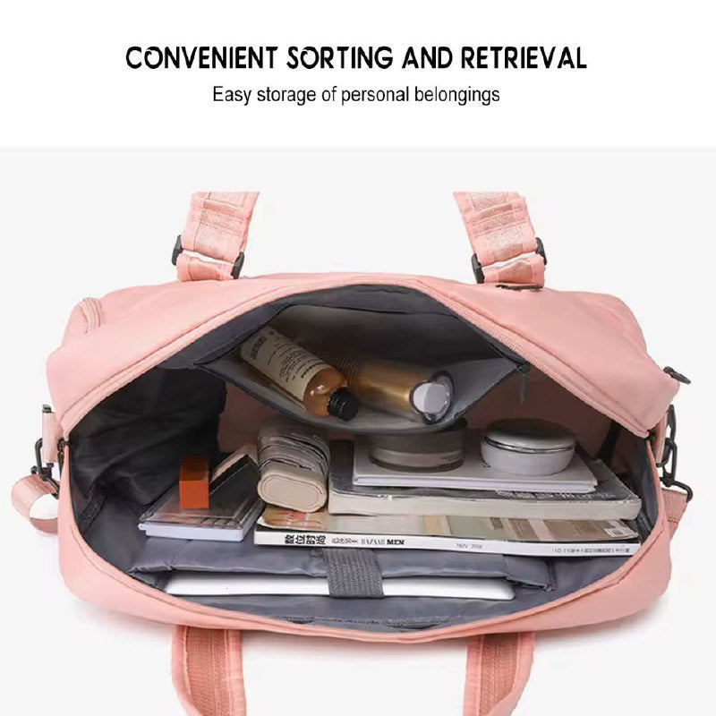 Fitness Bag Sac de sport de voyage portable حقيبة رياضية محمولة خفيفة الوزن ومقاومة للماء