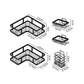 مجموعة من 5رفوف تخزين للحمام، رف تخزين للمطبخ بدون حفر Corner shower caddy