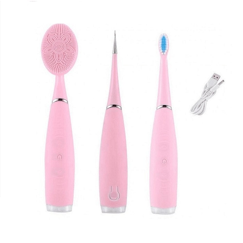 مجموعة العناية بالفم القابلة لإعادة الشحن 3 في 1 Kit d'hygiène bucco-dentaire 3-en-1 rechargeable