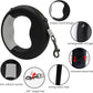 RETRACTABLE DOG LEASH Laisse à chien rétractable avec lampe LED طوق كلاب قابل للسحب مزود بإضاءة LED