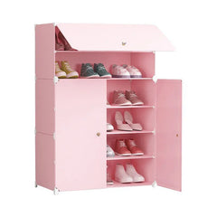 Simple Design 3-Door Shoe Cabinet JL 05