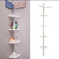 Étagère d'angle de salle de bain à 4niveaux