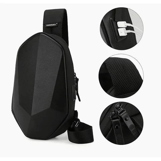 حقيبة ظهر أصلية متعددة السطوح Sac à dos en polyuréthane polyèdre original, imperméable