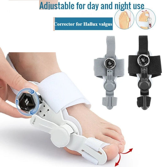 مصحح لالتهاب المفصل الإبهامي جبيرة أصابع القدم قابلة للتعديل Correcteur d'oignon universel