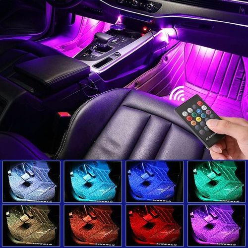 Colorful Atmosphere Lights Bande lumineuse LED pour voiture