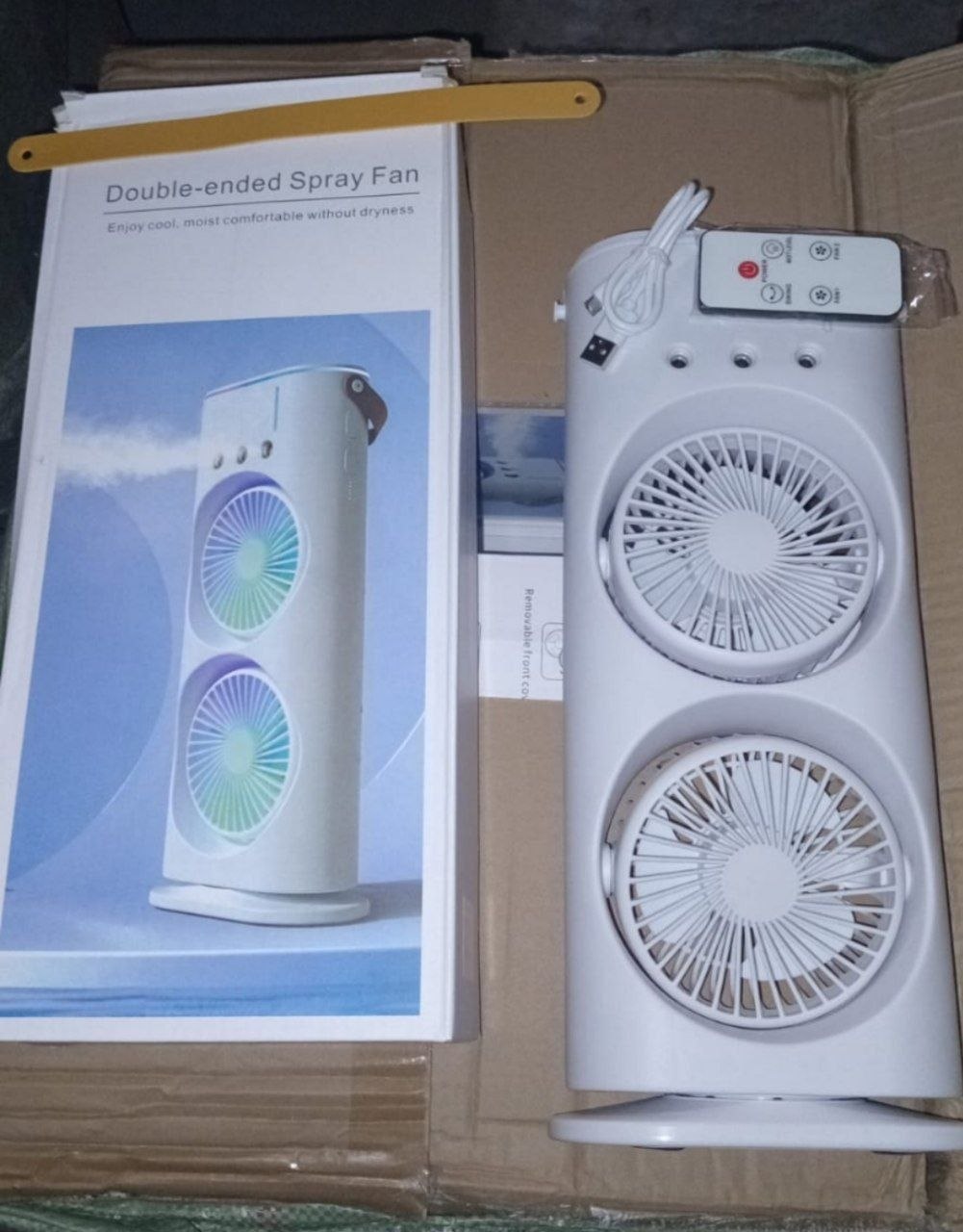 Double-ended Spray Fan مروحة رش مزدوجة الأطراف