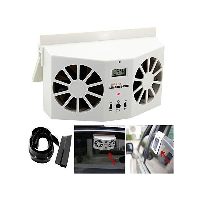 مروحة سيارة تعمل بالطاقة الشمسية Ventilateur Solaire pour Voiture