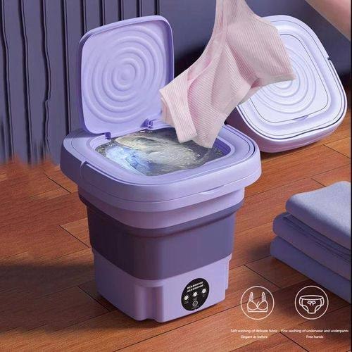 غسالة صغيرة محمولة قابلة للطي Mini-machine à laver portable et pliable
