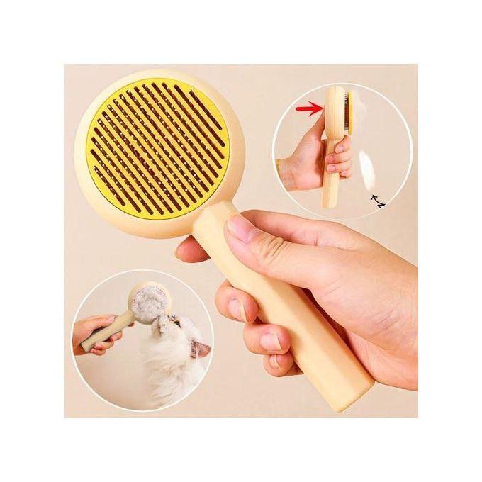 SWIRL PET BRUSH فرشاة الحيوانات الأليفة الدوامة