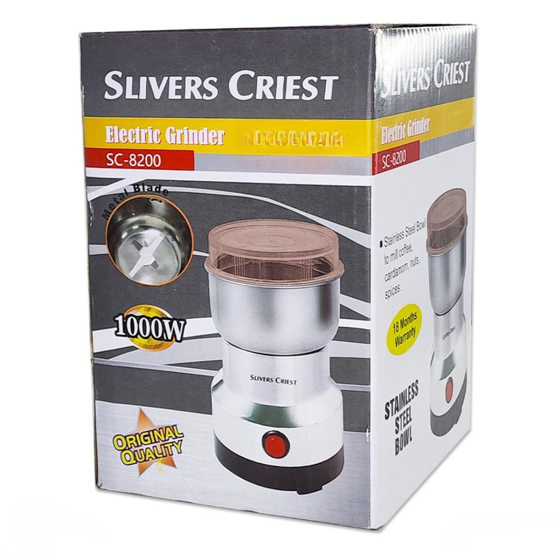مطحنة القهوة والمكسرات الكهربائية 1000W SC-8200 Electric Grinder