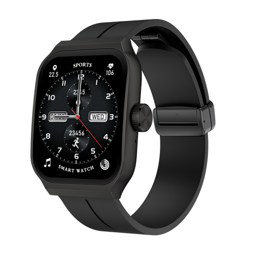 Montre Intelligente Écran Incurvé Appel BT Suivi de Fitness LC09A Fréquence Cardiaque Dynamique Véritable Oxygène Sanguin OV90