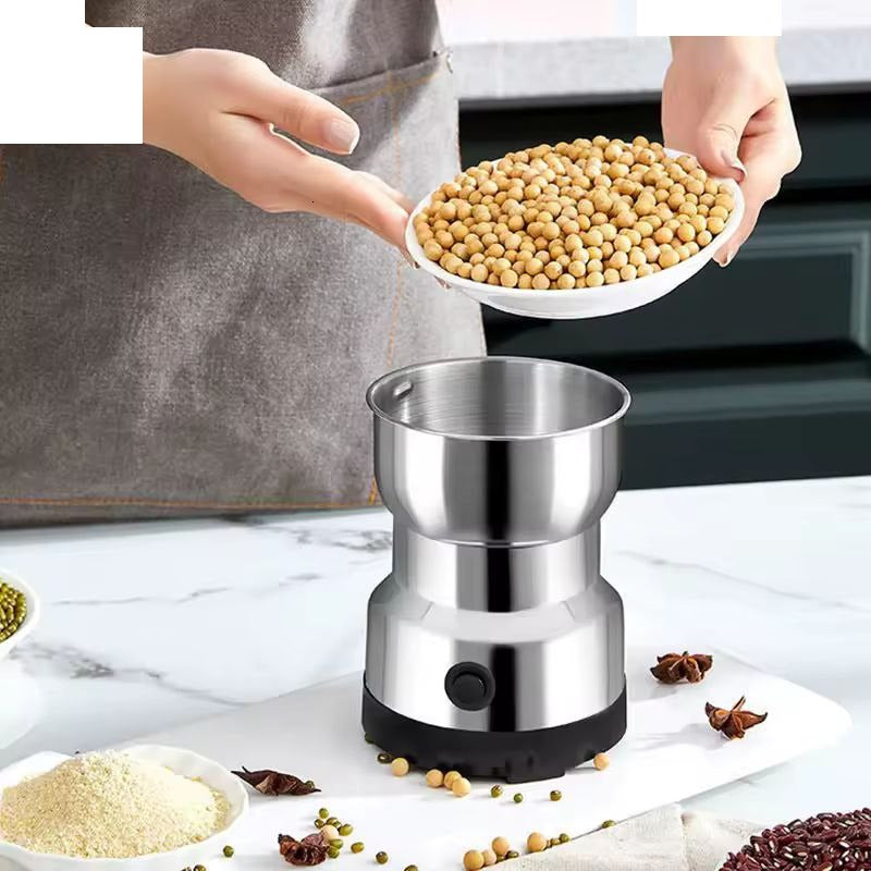 مطحنة حبوب كهربائية سعة 350 جرام Moulin à grains électrique 350G, mélangeur de graines, moulin à épices à grande vitesse en acier inoxydable