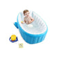 Baignoire gonflable pour bébé avec un coussin antidérapant central حوض استحمام قابل للنفخ للأطفال مزود بوسادة مركزية مانعة للانزلاق