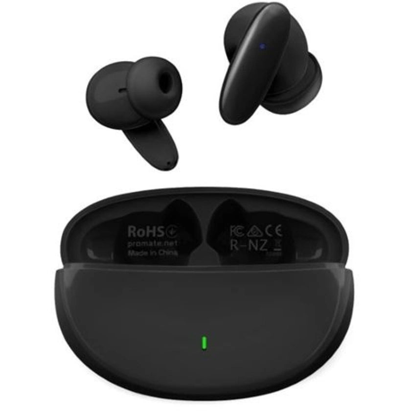 Écouteurs intra-auriculaires Bluetooth HD Promate Lush avec Intellitouch et batterie rechargeable de 230 mAh