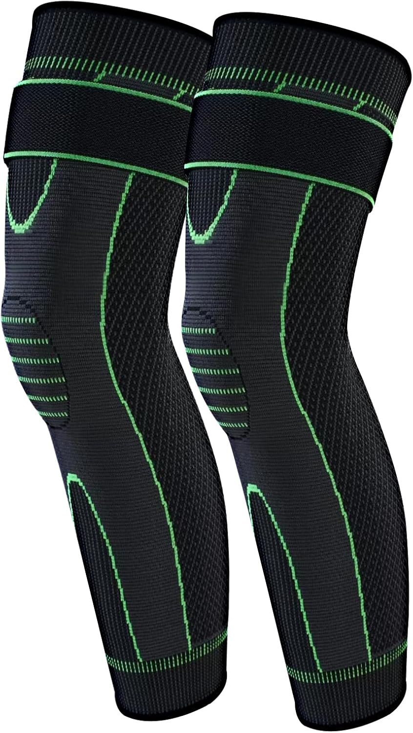 Pack 2pcs Genouillère de compression Genou قطعتين من كم ضغط الركبة