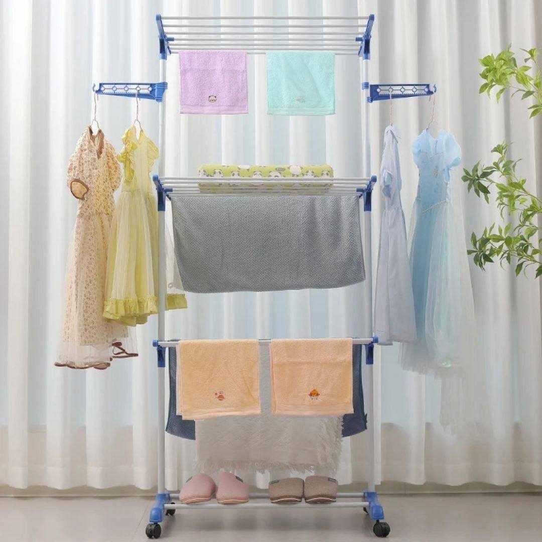 Sèche linge vertical Etendoir pliable مجفف ملابس عمودي، حبل غسيل قابل للطي