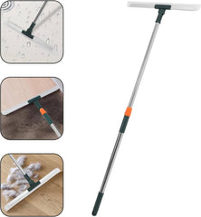 ممسحة أرضيات سيليكون  بمقبض تلسكوبي للأرض والحمام والنوافذ