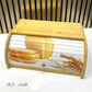 Boite à pain en bois de bamboo 38.5x25x18.5cm صندوق خشب الخيزران 38.5x25x18.5 سم
