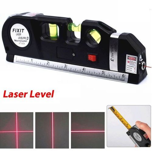 جهاز المستوى الليزري متعدد الاستخدام  ميزان ليزر و ميترو LEVELPRO03  Laser Niveau Polyvalent Ligne Laser