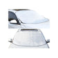 حاجب شمس للسيارة ، غطاء حماية عازلة للحرارة للنافذة الأمامية Pare-soleil de voiture, protection thermique pour le pare-brise
