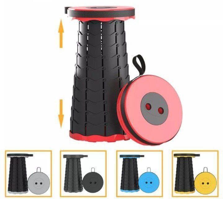 Tabouret pliant portable et télescopique كرسي قابل للطي محمول وتلسكوبي