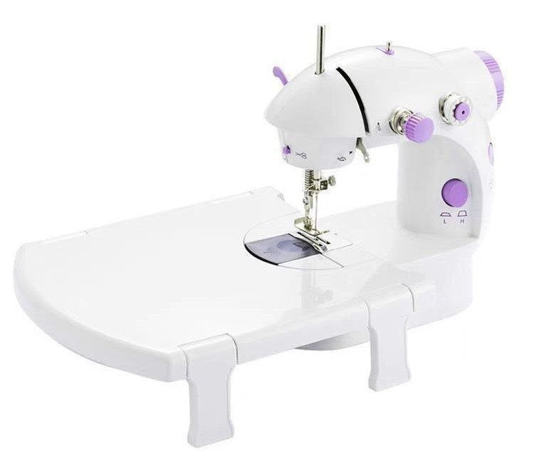 Mini sewing machine ماكينة خياطة صغيرة محمولة بسرعتين قابلة للتعديل، آلات خياطة كهربائية
