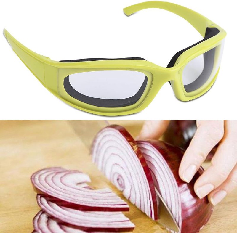 Lunettes de sécurité de cuisine pour couper les oignons KITCHEN PROTECTION ONION CUTTING GLASSES نظارات حماية المطبخ لتقطيع البصل