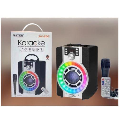 WSTER Karaoke WS-602 Haut parleur wireless speaker