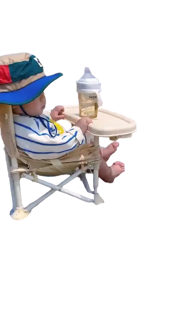 كرسي الأطفال مقعد سفر محمول وقابل للطي وآمن للأطفال Siège Bébé Portable de Voyage Pliable et Sécurisé