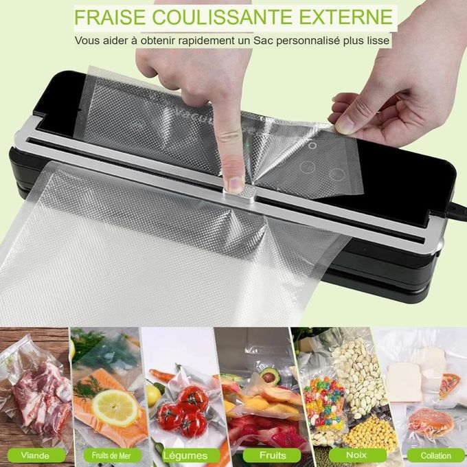 جهاز تغليف بالتفريغ الهوائي أوتوماتيكي Machine scelleuse sous vide automatique