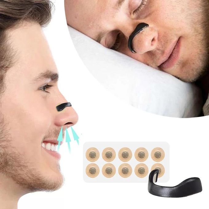 Kit Anti-Ronflement 15 Paires Dilatateurs Nasaux Magnétiques et Pince-nez Nose dilator مجموعة أدوات مضادة للشخير