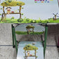 Table et une chaise pliante pour enfant طاولة وكرسي قابل للطي للأطفال